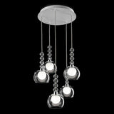Memoria S1 A0 Suspension by Evi Style, Color: Chrome, Finish: Chrome, | Casa Di Luce Lighting