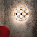 Mida Wall-Ceiling Lamp by Slamp, Color: Amber, Gold, Multicolored - Slamp, White, Pink, Size: Medium, Large, | Casa Di Luce Lighting