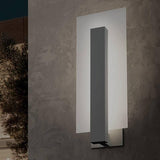 Midtown Indoor-Outdoor LED Wall Sconce by Sonneman, Finish: Bronze, Grey, White, Size: Short, Tall, | Casa Di Luce Lighting