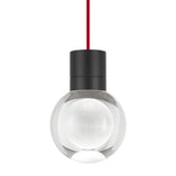 Mina Mini Pendant by Tech Lighting, Finish: Brass Aged, Black, Nickel Satin, Color Temperature: 2200K, 3000K, 3000K - 2200K Warm Color Dimming, Cord Color: Black, Black/White, Blue, Copper, Gray, Orange, Red, White | Casa Di Luce Lighting