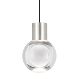 Mina Mini Pendant by Tech Lighting, Finish: Brass Aged, Black, Nickel Satin, Color Temperature: 2200K, 3000K, 3000K - 2200K Warm Color Dimming, Cord Color: Black, Black/White, Blue, Copper, Gray, Orange, Red, White | Casa Di Luce Lighting