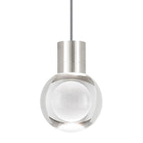 Mina Mini Pendant by Tech Lighting, Finish: Brass Aged, Black, Nickel Satin, Color Temperature: 2200K, 3000K, 3000K - 2200K Warm Color Dimming, Cord Color: Black, Black/White, Blue, Copper, Gray, Orange, Red, White | Casa Di Luce Lighting