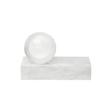 Mina Table Lamp by Tech Lighting, Finish: Black, Natural Brass, White Marble, , | Casa Di Luce Lighting