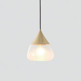 Mist Pendant by Seed Design, Finish: Matt Brass, Size: Medium, | Casa Di Luce Lighting