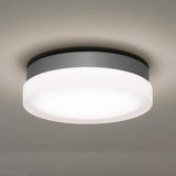 Circa LED Flush Mount by Modern Forms, Finish: Titanium, Black, Size: Small, Medium, Large, | Casa Di Luce Lighting