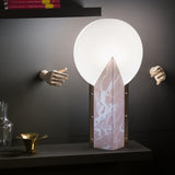 Moon 25th Anniversary Table Lamp by Slamp, Color: Black, Pink, White, , | Casa Di Luce Lighting