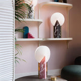 Moon 25th Anniversary Table Lamp by Slamp, Color: Black, Pink, White, , | Casa Di Luce Lighting
