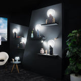 Moon 25th Anniversary Table Lamp by Slamp, Color: Black, Pink, White, , | Casa Di Luce Lighting