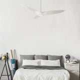 Morpheus III Ceiling Fan with Light by Modern Forms, Finish: White Glossy, Silver, Color Temperature: 2700K, 3000K, 3500K, | Casa Di Luce Lighting