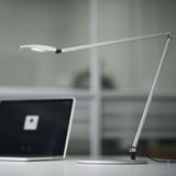 Mosso Pro LED Desk Lamp by Koncept, Finish: Black, Silver, White, Mounting: One-Piece Clamp, Two-Piece Clamp, Through Table Mount, Grommet Mount, Standard Base, Wireless Charging Base, Power Base, | Casa Di Luce Lighting