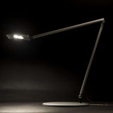 Mosso Pro LED Desk Lamp by Koncept, Finish: Black, Silver, White, Mounting: One-Piece Clamp, Two-Piece Clamp, Through Table Mount, Grommet Mount, Standard Base, Wireless Charging Base, Power Base, | Casa Di Luce Lighting