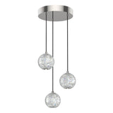 Marni Chandelier by Alora, Finish: Nickel Polished, Number of Lights: 3, | Casa Di Luce Lighting