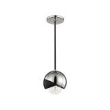 Emma Pendant by Mitzi, Finish: Aged Brass/Black-Mitzi, Polished Nickel/Black-Mitzi, Polished Copper-Mitzi, , | Casa Di Luce Lighting