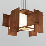 Muto Pendant by Cerno, Color Temperature: 3500K, 2700K, Wood Color: Walnut-LZF, Walnut Dark Stained-Cerno, | Casa Di Luce Lighting