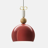 Bon Ton 35cm Pendant by Torremato, Color: Antique Pink, Finish: Brass, | Casa Di Luce Lighting