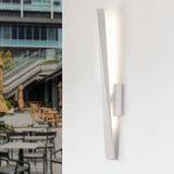 Naga Outdoor Wall Sconce by Kuzco, Finish: Graphite, White, , | Casa Di Luce Lighting