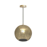 Brass Najma Reversed Pendant Light by Dounia Home