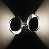 Nautilus Wall Sconce by Lodes, Finish: Champagne, Chrome, Black Matte, White Matte, Matte White / Chrome, Matte Black / Chrome, , | Casa Di Luce Lighting