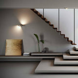 Nautilus Wall Sconce by Lodes, Finish: Champagne, Chrome, Black Matte, White Matte, Matte White / Chrome, Matte Black / Chrome, , | Casa Di Luce Lighting