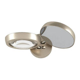 Nautilus Wall Sconce by Lodes, Finish: Champagne, Chrome, Black Matte, White Matte, Matte White / Chrome, Matte Black / Chrome, , | Casa Di Luce Lighting