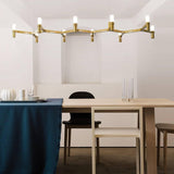Crown Plana Chandelier by Nemo, Finish: Polished, White, Black, Gold Painted, Gold Plated, Black Plated, , | Casa Di Luce Lighting