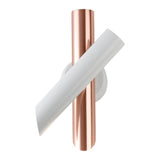 White/Copper/White Tubes 2 Wall Lamp by Nemo