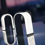 Mr. N LED Table Lamp by Koncept, Finish: Black, Silver, , | Casa Di Luce Lighting