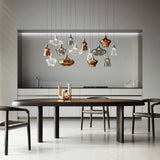 Nostalgia Large Pendant by Lodes, Finish: Clear, Chrome, Gold, Gold Rose, Glossy Smoke, Glossy Copper, , | Casa Di Luce Lighting