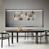 Nostalgia Medium Pendant by Lodes, Finish: Clear, Chrome, Gold, Gold Rose, Glossy Smoke, Glossy Copper, , | Casa Di Luce Lighting