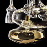 Nostalgia Small Pendant by Lodes, Finish: Clear, Chrome, Gold, Gold Rose, Glossy Copper, Glossy Smoke, , | Casa Di Luce Lighting