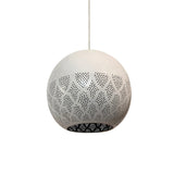 Light grey Nur Reversed Pendant Light - Color by Dounia Home