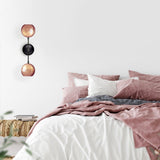 Nur Reversed Wall Sconce - Dual Globe by Dounia Home