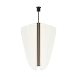 Nyra Chandelier by Tech Lighting, Finish: Black, Size: Large, | Casa Di Luce Lighting