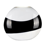Oikos Mou Table Lamp by Murano Arte, Color: White/Black, , | Casa Di Luce Lighting