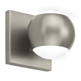 Oko 1-Light Wall Sconce by Tech Lighting, Finish: Nickel Satin, Light Option: 120 Volt LED, | Casa Di Luce Lighting