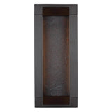 Mattix LED Outdoor Wall Sconce by Feiss by Generation Lighting, Size: Small, Medium, Large, , | Casa Di Luce Lighting