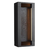 Mattix LED Outdoor Wall Sconce by Feiss by Generation Lighting, Size: Small, Medium, Large, , | Casa Di Luce Lighting