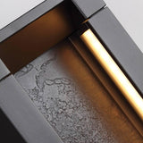 Mattix LED Outdoor Wall Sconce by Feiss by Generation Lighting, Size: Small, Medium, Large, , | Casa Di Luce Lighting