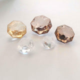 Ola S4 OV 100 Chandelier by Masiero, Color: Matt White Frame Cold Pendants-Masiero, Gold Leaf Frame Amber Pendants-Masiero, Copper Leaf Frame Copper Pendants-Masiero, Oxide Red Frame Cold Pendants-Masiero, Blue Navy Frame Amber Pendants-Masiero, Matt Bronze Frame Warm Pendants-Masiero, Burnished Frame Amber Pendants-Masiero, Matt Black Frame Smoky Pendants-Masiero, Silver Leaf Frame Transparent Pendants-Masiero, Light Option: E12, LED, | Casa Di Luce Lighting