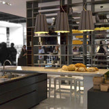 Olivia Pendant by Weplight, Color: Ash, Beech, Ebony, Grey Oak, Wenge, Petiribí, Red, Yellow, Green, Blue, White, Size: Small, Medium, Large, X-Large, | Casa Di Luce Lighting