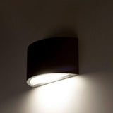 Olympus Outdoor Wall Sconce by Kuzco, Finish: Black, Grey, , | Casa Di Luce Lighting