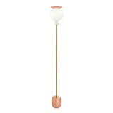 Opyo Floor Light by Kundalini, Finish: White, Coral, Brass, , | Casa Di Luce Lighting