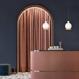 Opyo Pendant Light by Kundalini, Finish: White, Coral, Brass, , | Casa Di Luce Lighting