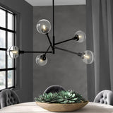 Orb Vectors 5-Light Chandelier by Sonneman, Title: Default Title, , | Casa Di Luce Lighting