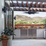 Lehr II Climates Ceiling Fan by Kichler, Finish: Antique Satin Silver-Kichler, Coffee Mocha-Kichler, Distressed Black-Kichler, , | Casa Di Luce Lighting