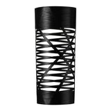Tress Wall Lamp By Foscarini, Size: Large, Color: Black, , | Casa Di Luce Lighting