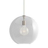 Satin Nickel Palestra Line-Voltage Pendant by Tech Lighting