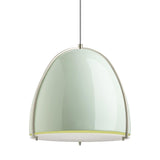Mint/Satin Nickel Paravo Line-Voltage Pendant by Tech Lighting