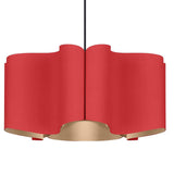 Red Small Paulina Pendant by Weplight