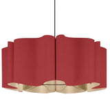 Red Medium Paulina Pendant by Weplight